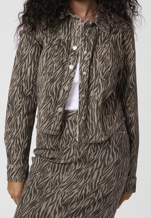 Jeansjacke - brown