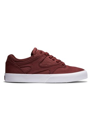 Baskets basses - mottled dark red