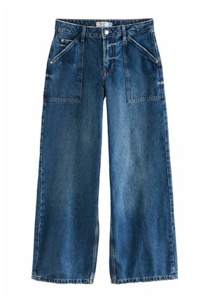 ADJUSTABLE CINCH BACK WIDE - Džínsy voľného strihu - blue