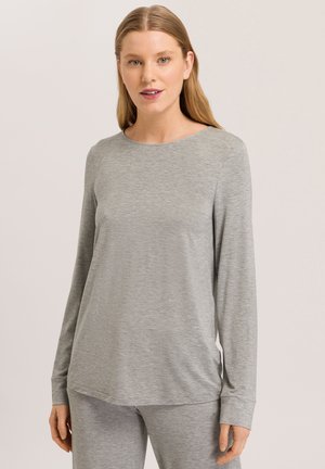 ELEGANCE - Pyjama top - grey melange