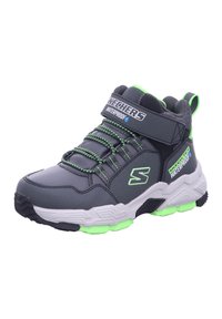 Skechers DROLLIX VENTURE RUSH - Skateschuh - cclm charcoal lime