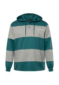 PRINT-MOTIV - Langærmet T-shirt - ash turquoise