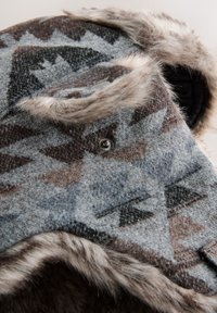 Unselected, grey navajo style