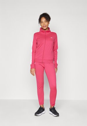 TRICOT TRACKSUIT SET - Verryttelypuku - shaded fuchsia/white