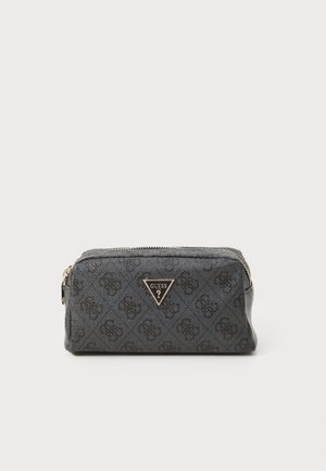 ZAMIRA DOUBLE ZIP - Geantă cosmetice - coal logo