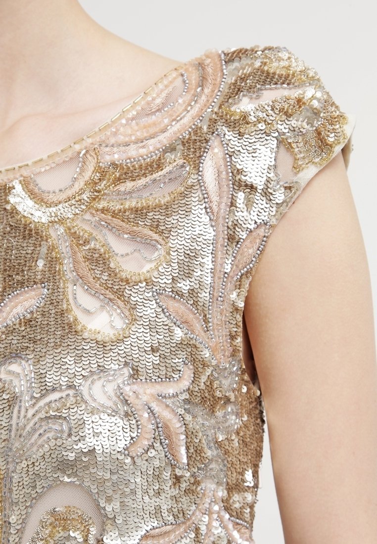 miss selfridge gold sequin dress Miss Circle Women Layla Gold Sequin Corset Dress