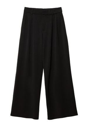 Stradivarius, SOFT-TOUCH SMART TROUSERS - Pantalon classique - black