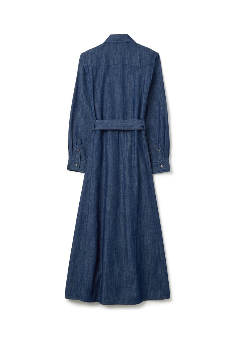 Stefanel Jeanskleid - dark blue/blau - Zalando