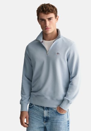 GANT REG SHIELD HALF ZIP  - Sweatshirt - dove blue