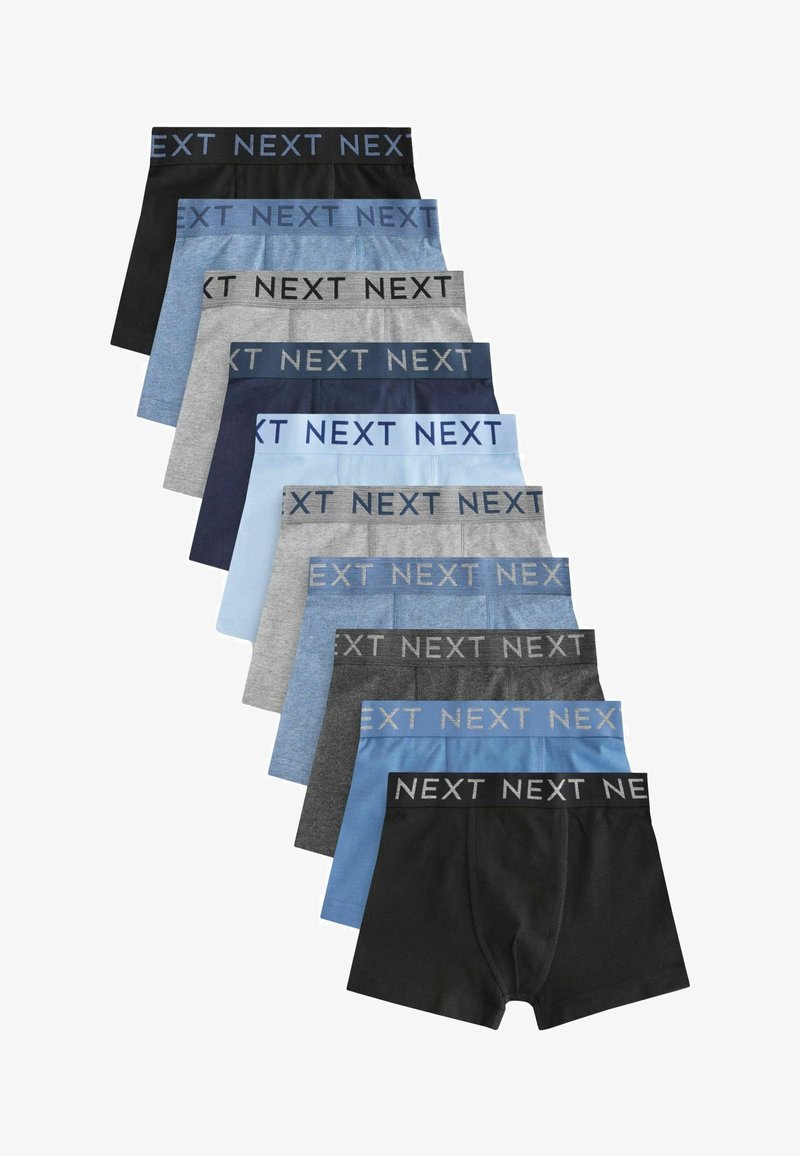 Next 10 PACK STANDARD - Boxerky - blue grey