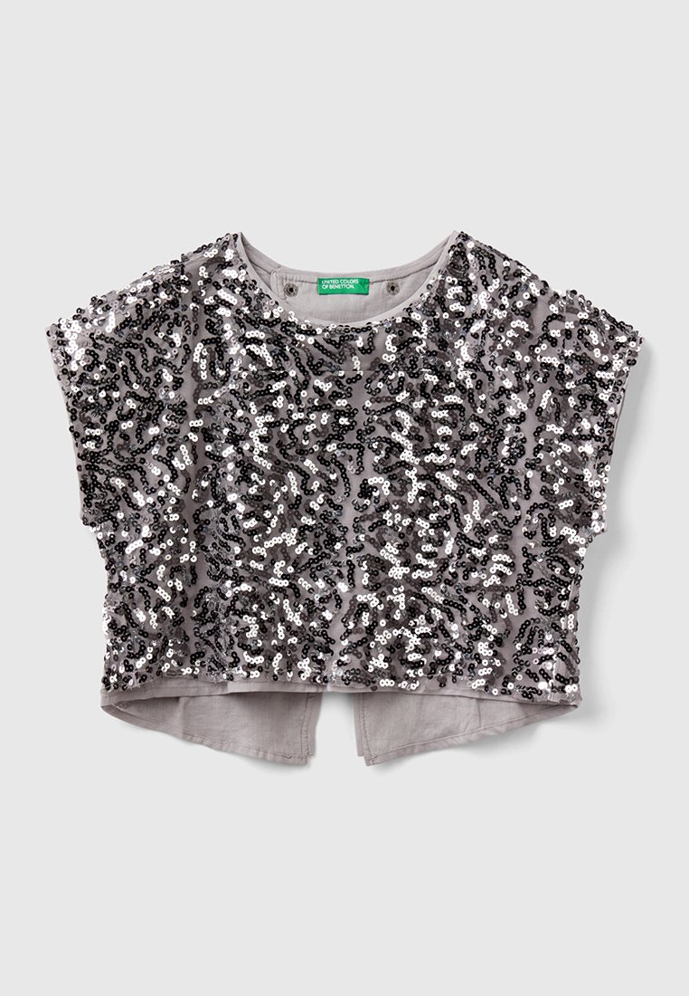 United Colors of Benetton Blouse grijs