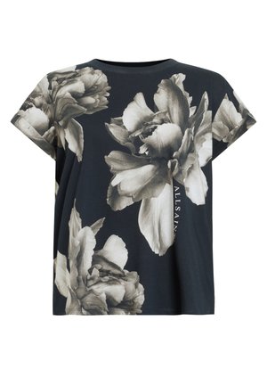 AllSaints ANNA - Print T-shirt - ione black