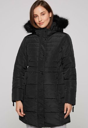 Soccx MIT ABTRENNBARER KAPUZE - Winter coat - black