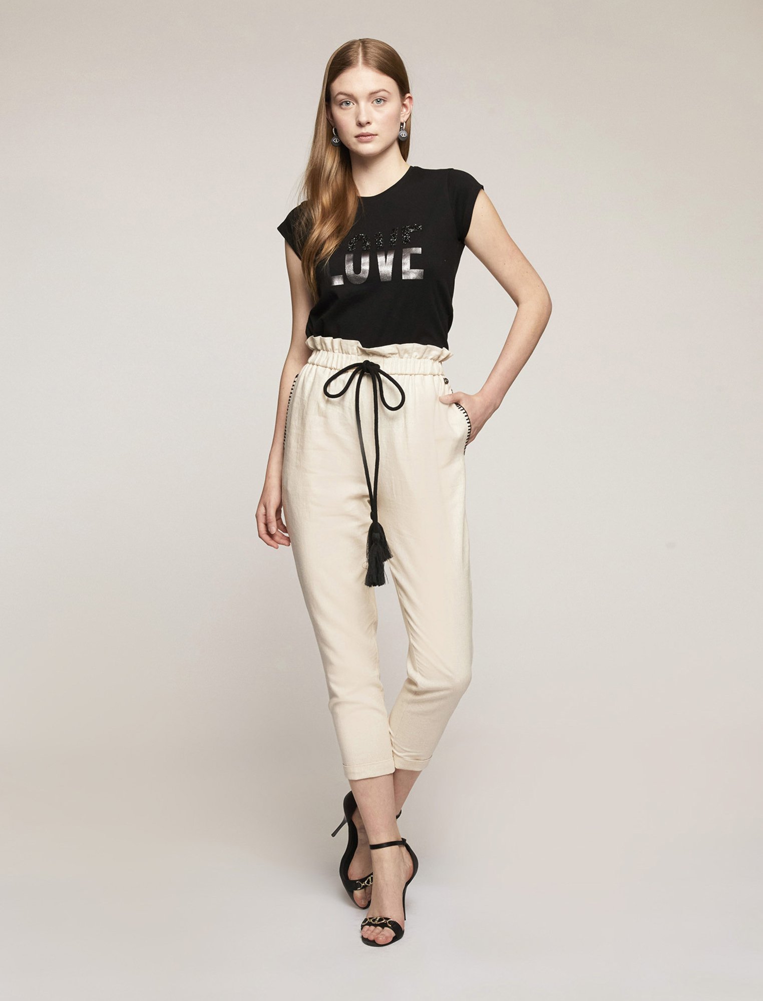 Motivi Pantaloni - beige - Zalando.it
