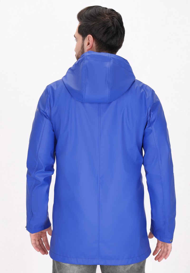Schmuddelwedda Regenjacke wasserabweisende Jacke royal blue