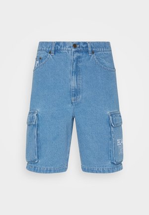 Karl Kani RETRO CARGO SHORTS VINTAGE - Kratke hlače - vintage mid blue