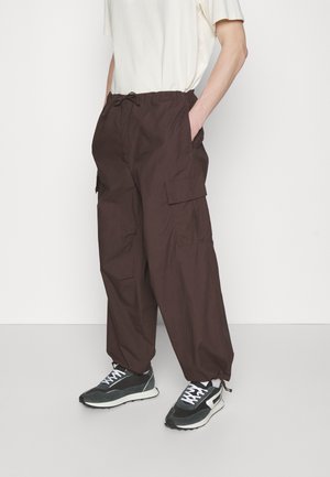 Pantalones cargo - dark brown