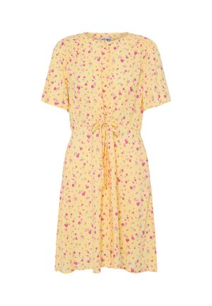 ICHI, IHVERA DR43 - Robe chemise - mellow yellow flower