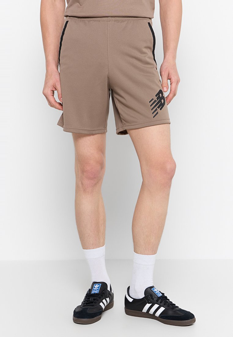 New Balance Korte broeken taupe New Balance Korte broeken taupe