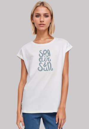ROLL UP SEAIR - T-Shirt print - white