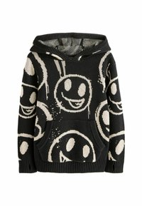 REGULAR FIT - Hoodie - faces black