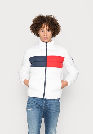 ESSENTIAL FLAG DOWN JACKET - Giacca invernale - white