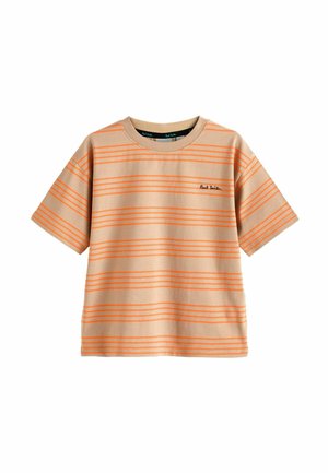 REGULAR FIT - Nyomott mintás póló - orange neutral