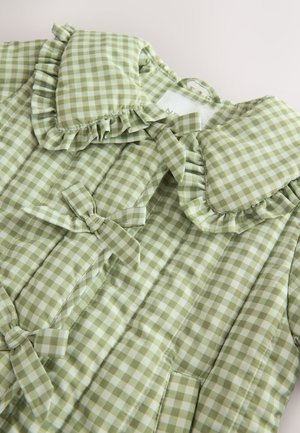 Next REGULAR FIT -   FRILL COLLAR  - Talvejope - green