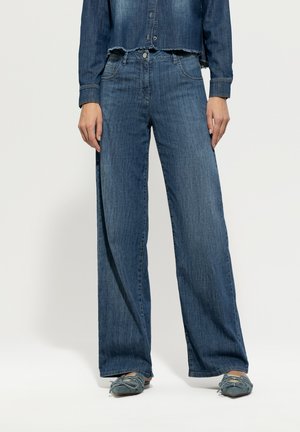 Luisa Cerano Flared Jeans - denim blue