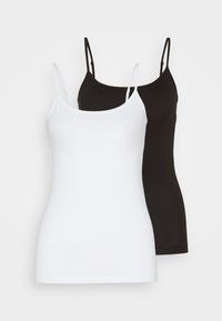 JDYAVA SINGLET 2 PACK - Topper - white & black