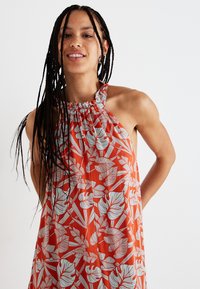 Replay DRESS - Maxi ruha - brick/water