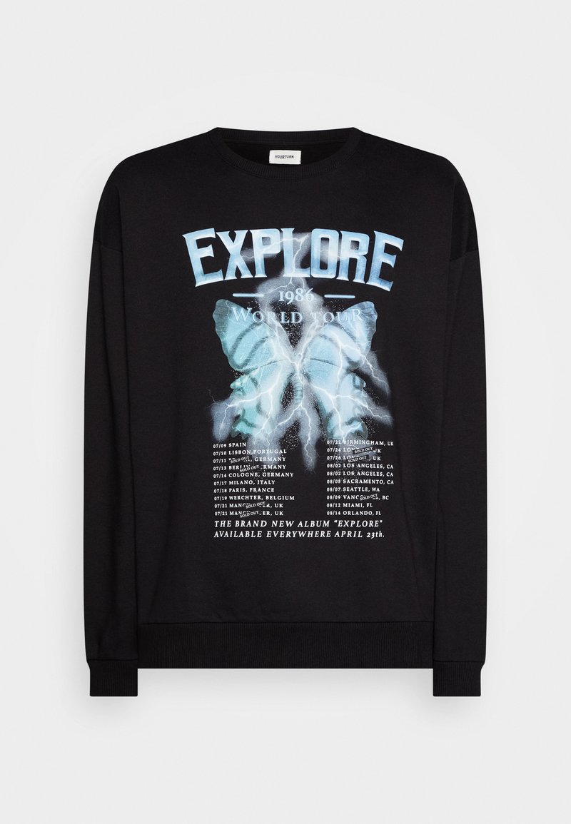 YOURTURN Hoodie zwart