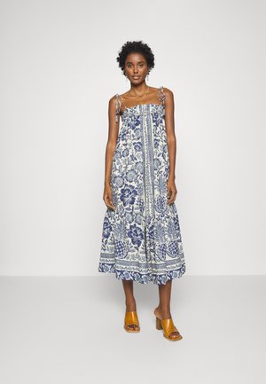 MIDI DRESS - Day dress - blue pineapple garden