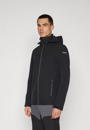BRIMFIELD - Soft shell striukė - black