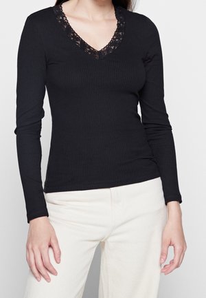 Langarmshirt - black