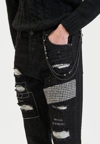 Gianni Lupo Jeans Tapered Fit - black