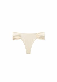 Calzedonia SHINY SATIN - Bikini-Hose - weiß