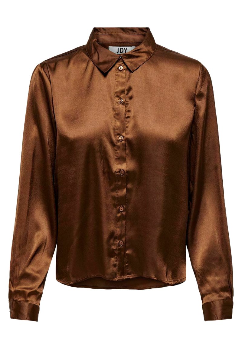 JDY JDYFIFI SHIRT - Button-down blouse - toffee