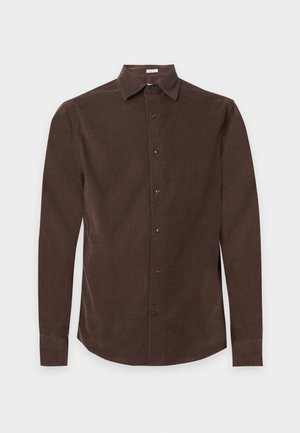 GANT, REG BABY CORD SHIRT - Chemise - shadow brown