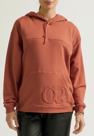 MATERNITY AND NURSING BOSTON - Sweat à capuche - terracotta
