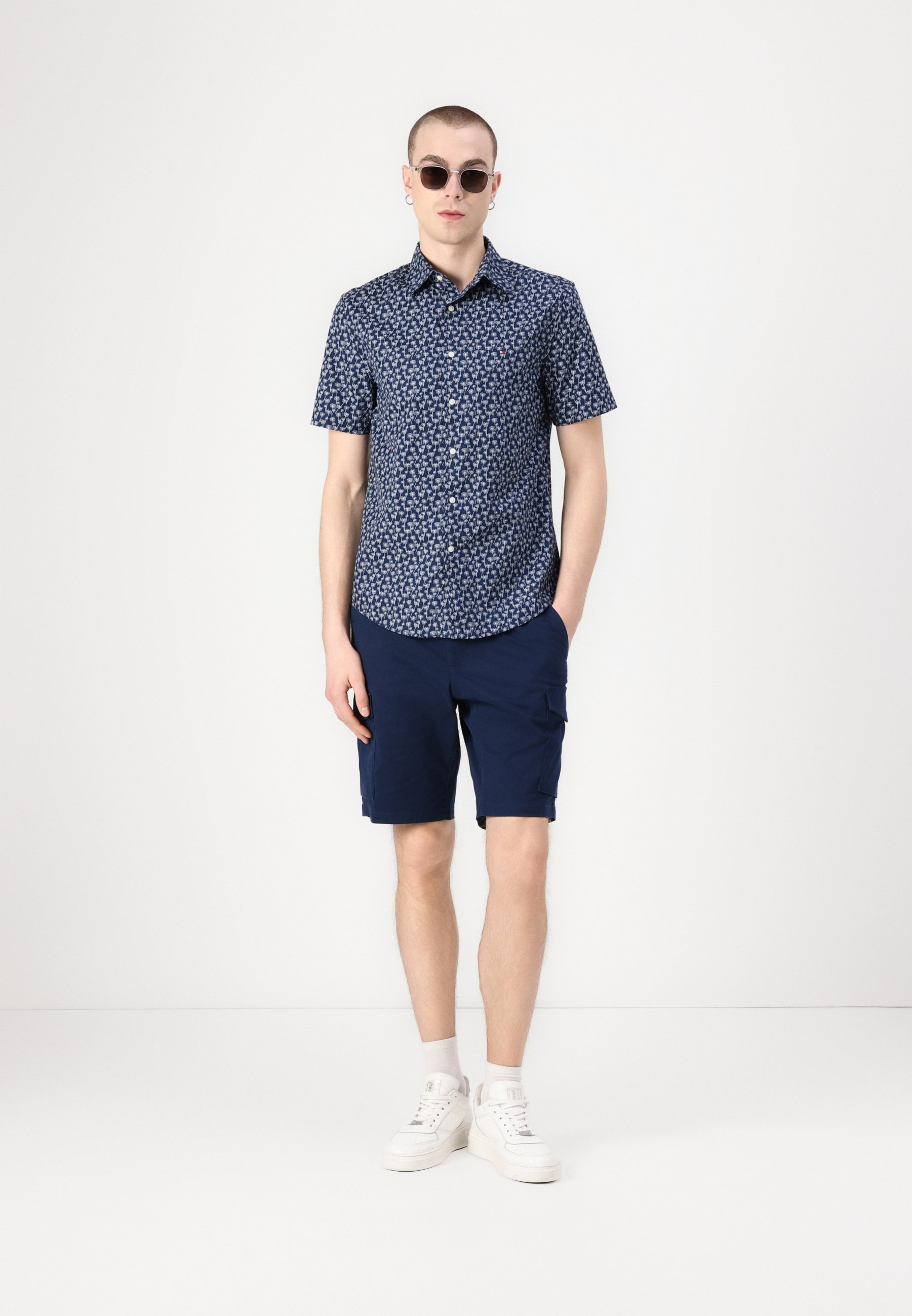 FLEX PALM SHIRT - Shirt - night sky - Product Details