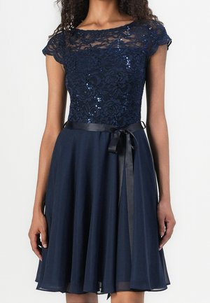 Cocktail dress / Party dress - dark blue