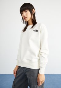 The North Face - ESSENTIAL CREW - Collegepaita - white dune Pienoiskuva 1