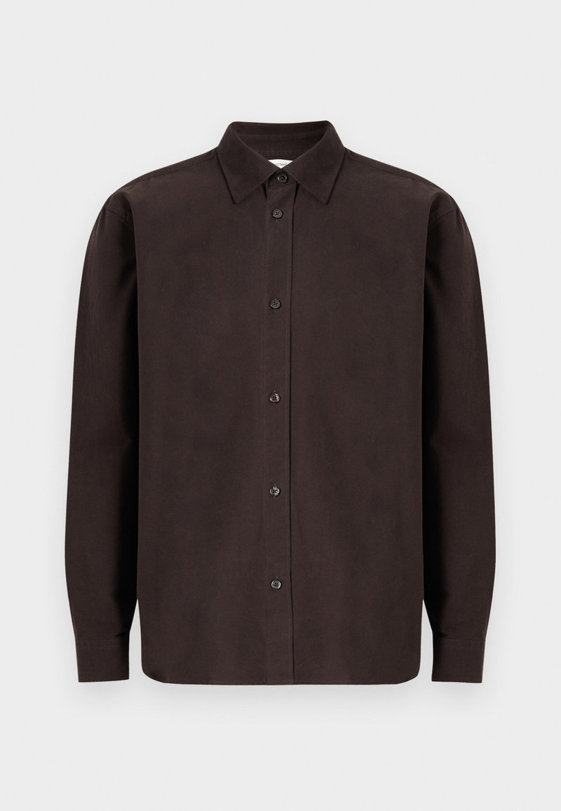 Selected Homme Overhemd donkerbruin