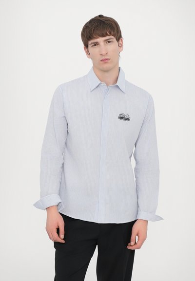 Iceberg CAMICIA - Hemd - bianco/blu/azzurro