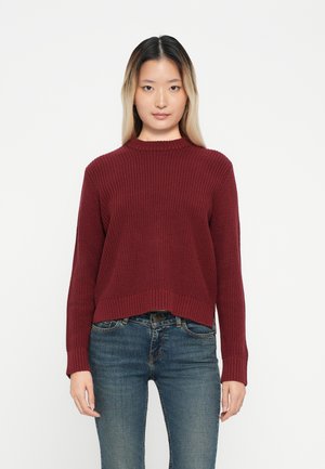 JXGLOBAL CREW NECK - Pullover - cabernet