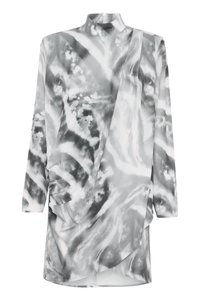 ARONA SHORT DRESS - Cocktail φόρεμα / Φόρεμα για πάρτι - black/white