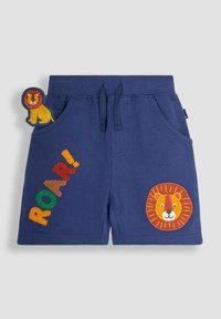 JoJo Maman Bébé APPLIQUE IN POCKET - REGULAR FIT - Tepláky - indigo blue lion