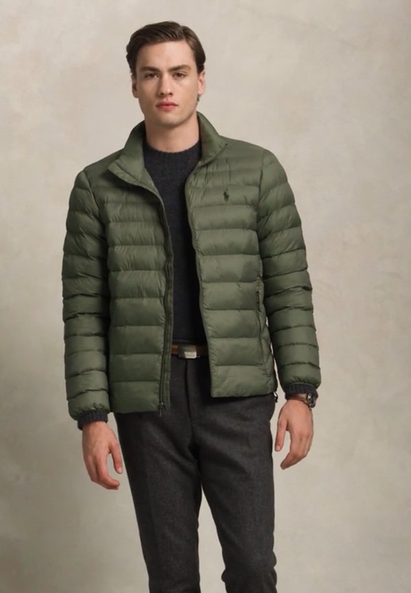 THE COLDEN PACKABLE JACKET - Winter jacket - cruise olive2