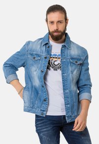 Cipo & Baxx Veste en jean - lightblue
